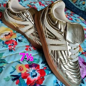 Gold Women's Sneakers
